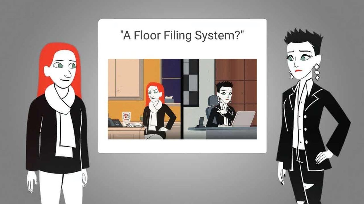 A Floor Filing System?