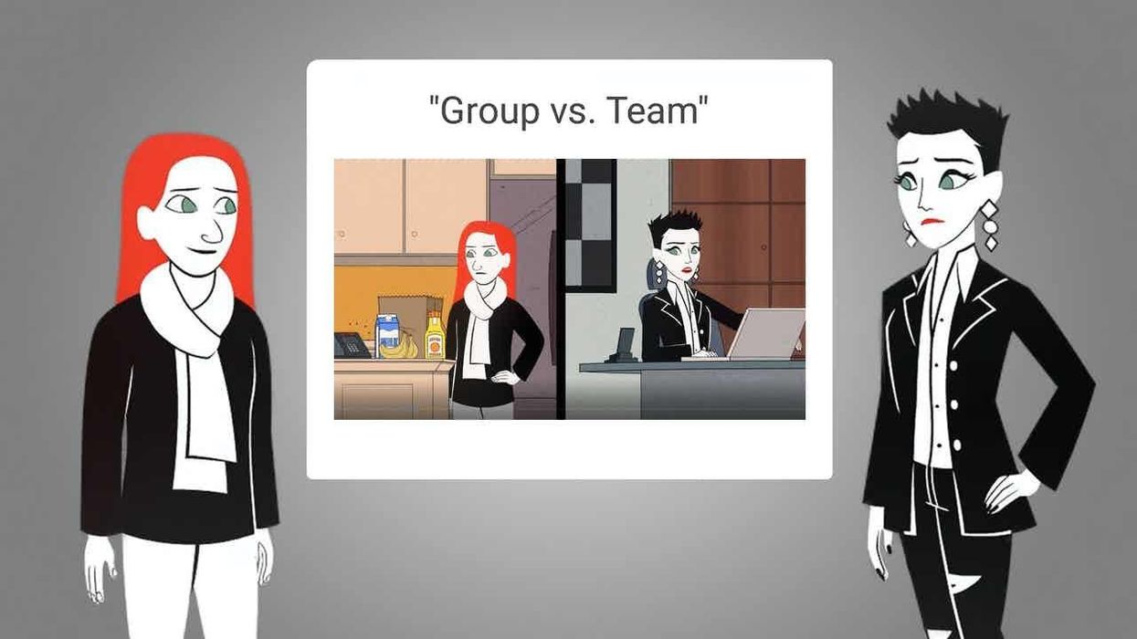 Group Vs. Team. Be A Sport …