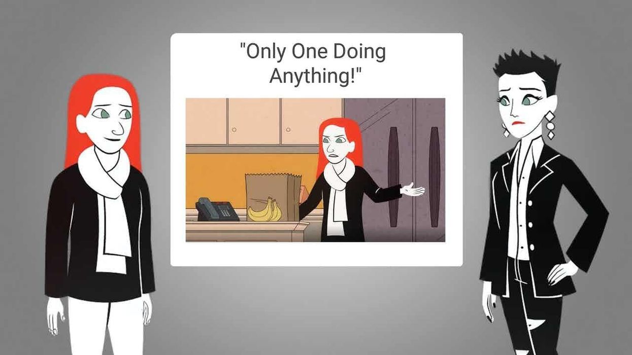 Only One Doing Anything!
